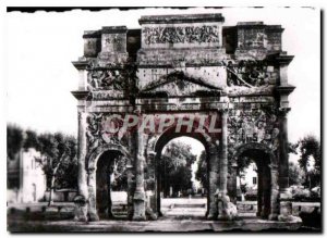 Postcard Modern Orange Arc de Triomphe