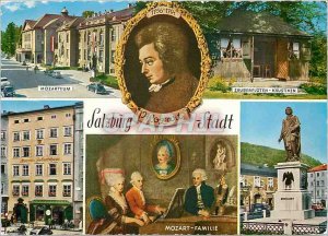 Postcard Moderne Stadt Salzburg Mozart