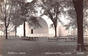 Tirrill Park - Manchester, Iowa IA