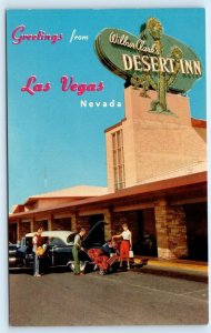 LAS VEGAS, NV Nevada ~ DESERT INN Casino & Hotel ~Wilbur Clark c1950s  Postcard