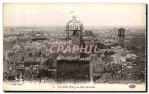 Old Postcard Le Luc Vue Generale