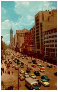 Mexico City , looking East on Avenida Juarez