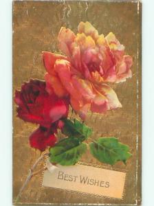 Divided-Back BEAUTIFUL FLOWERS SCENE Great Postcard AA3516