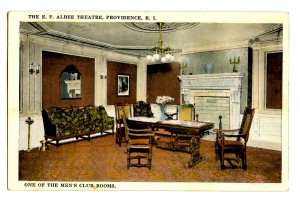 RI - Providence. The E. F. Albee Theatre, Men's Club Room