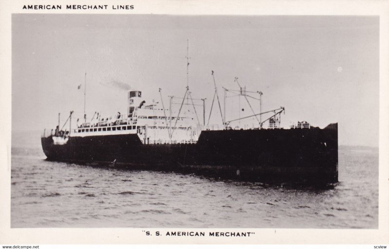 S.S. American Merchant - Merchant Lines, 1950-1960s