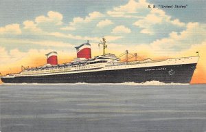 SS United States United States Line Unused 