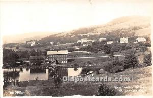 View Shaker Village real photo Mount Lebanon, NY USA Unused 