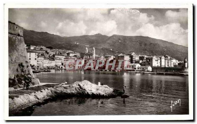 Old Postcard Bastia Un Coin Du Vieux Port Corsica Corsica