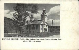 ENFIELD CENTER NH Union Church at Center Village c1905 Po...