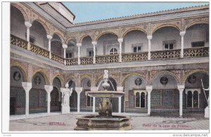 SEVILLA, Andalucia, Spain, 1900-1910's; Patio De La Casa De Pilatos