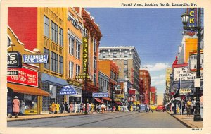 Fourth Avenue, looking north Louisville KY