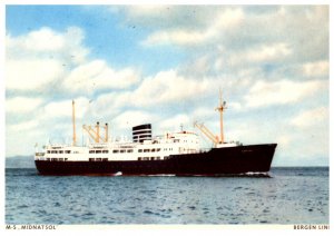 M.S. Midnatsol ,  Bergen Line