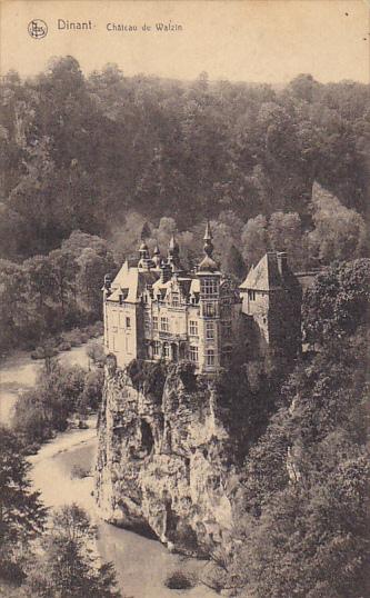 Belgium Dinant Chateau de Walzin 1923