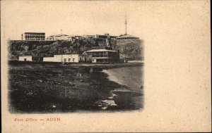 Aden Egypt Post Office c1910 Vintage Postcard