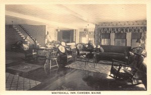 Postcard Lobby at Whitehall Inn in Camden, Maine~112303