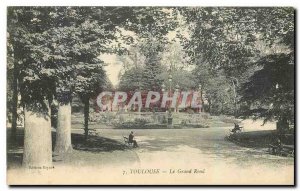 CARTE Postale Old Toulouse Grand Rond