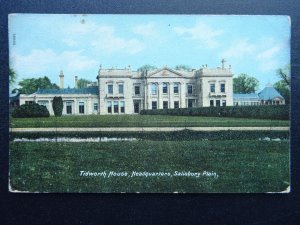 Wiltshire Salisbury Plain TIDWORTH HOUSE HEADQUARTERS c1906 Postcard