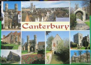 England Kent Canterbury Multi-view - unposted