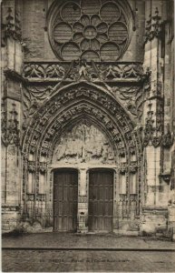 CPA Dreux Portail de l'Eglise St Pierre FRANCE (1155138)