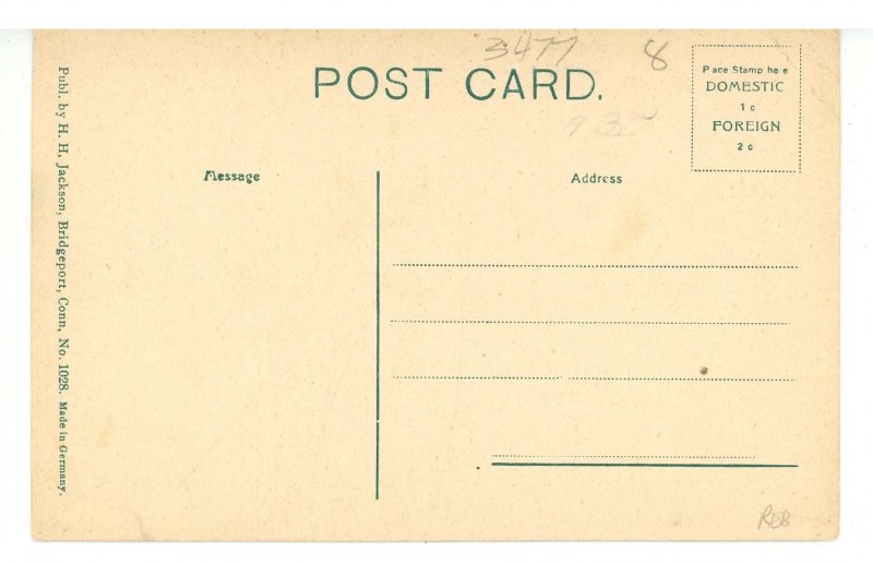 CT - Bridgeport. Main Street looking North ca 1900