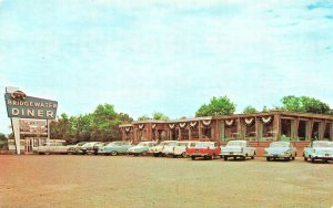 Somerville NJ Bridgewater Most Modern Diner Old Cars Postcard