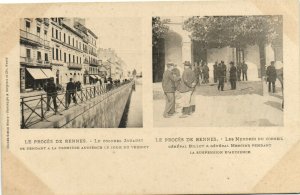 PC JUDAICA, LE PROCÃS DE RENNES, LE COLONEL JOUAUST, Vintage Postcard (b36557)
