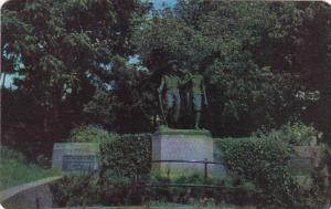 Missouri Hannibal The Tom and Huck Statue At The Foot Of Cardiff Hill