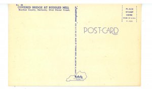 KY - Bourbon County. Ruddles Mill Covered Bridge