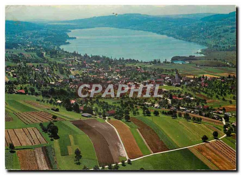 Postcard Modern Hallwilersee Schweiz