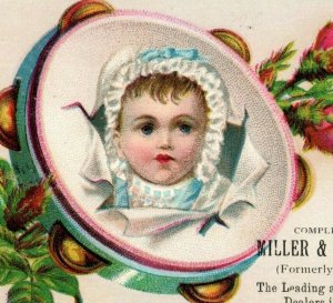 1880's Miller & Hutchinson Music Dealers In Lehigh Valley Baby Tambourine P172