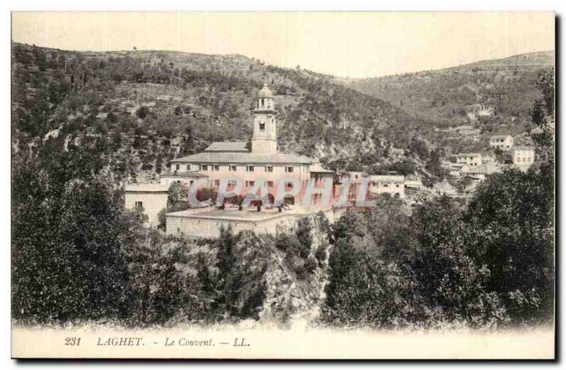 Laghet - Le Couvent - Old Postcard