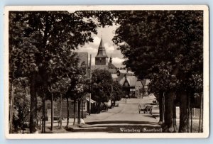 Winterberg (Sauerland) Germany Postcard Road View c1920's RPPC Photo