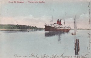D A R Steamer Yarmouth Harbor 1906