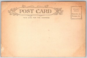 Newark Ohio c1905 Postcard Black Hand Rock