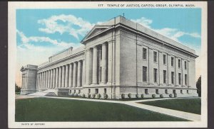 Washington Olympia - Temple of Justice, Capitol Group pm1937 - WB