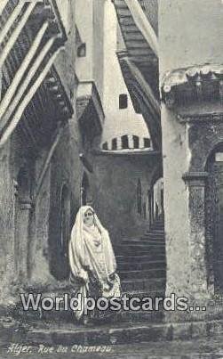 Rue du Chameau Alger Algeria, Africa, 1910 