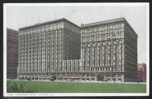 Congress Hotel, Chicago, IL, Early Postcard, Detroit Publishing Co.