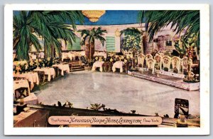 Interior~New York~Famous Hawaiian Room @ Hotel Lexington~PM 1950~Vtg Postcard