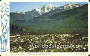 Jasper & Mount Edith Jasper Village Canada Unused 