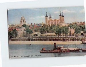 Postcard The Tower of London England United Kingdom Europe