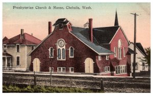 Washington Chehalis  Pesbyterian Church and Manse