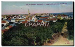 Le Croisic - Vue Generale decision Mont Spirit - Old Postcard