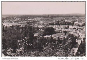 RP: Aerial View of Aerienne sur St. Cybard, Angouleme, Charente France 1954