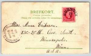 Harnosand, Sweden - Lazarette Institute - 1908