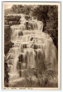 c1920's No. 17 Natal Umlaas Falls South Africa Unposted Antique Postcard