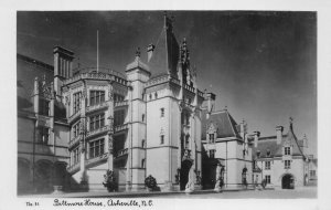 J75/ Asheville North Carolina RPPC Postcard c30-50s Biltmore House  75