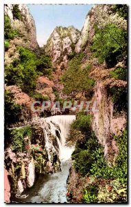 Old Postcard Amelie Les Bains Mondony Gorge and Cascade