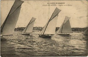 CPA ARCACHON-Régates sur le Bassin (27852)