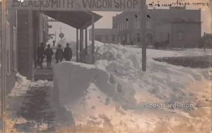 Blacksmith and Wagon Shop Crofton NE 1909