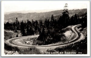 Vtg California CA The Loop At Siskiyou 1920s View Old Postcard